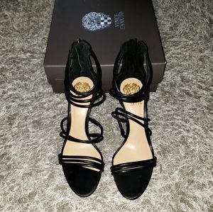 Vince Camuto VC-Cadela Black Heel, Size 8
